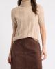 caslon(r) caslon(r) Wool & Cashmere Short Sleeve Turtleneck Sweater - 1
