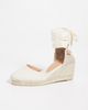 Castañer Castañer Carina Wedge Espadrilles Ivory - 2