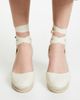 Castañer Castañer Carina Wedge Espadrilles Ivory - 4