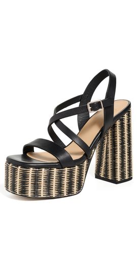 Castañer Castañer Felisa Platform Sandals Black
