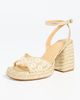Castañer Castañer Valle Platform Sandals Blanco/Oro - 2