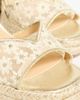Castañer Castañer Valle Platform Sandals Blanco/Oro - 6
