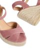 Castaner Castaner Women's Blaudell Crossover Strap Espadrille Wedge Platform Sandals - 5