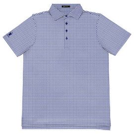 Castle Golf Castle Golf Castle Print Performance Polo Shirt
