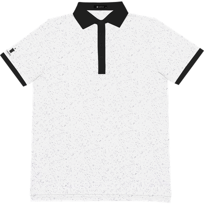 Castle Golf Castle Golf Contrast Trim Performance Polo Shirt