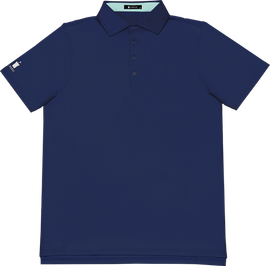 Castle Golf Castle Golf Performance Brushed Polo Shirt