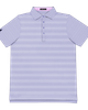 Castle Golf Castle Golf Stripe Yarn-Dye Performance Polo Shirt - 1