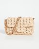 Caterina Bertini Caterina Bertini Woven Shoulder Bag Beige One - 2