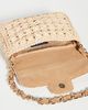 Caterina Bertini Caterina Bertini Woven Shoulder Bag Beige One - 6