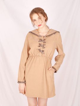 CATTLINE hopi suede onepiece brown
