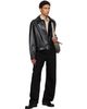 Cawley Cawley Black Rafe Leather Jacket - 4