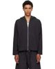 Cawley Cawley Brown & Navy Zip Up Hoodie - 1