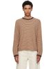 Cawley Cawley Brown Jersey Long Sleeve T-shirt - 1