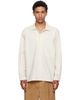Cawley Cawley Off-White Camp Collar Shirt - 1