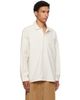 Cawley Cawley Off-White Camp Collar Shirt - 2
