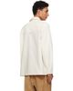 Cawley Cawley Off-White Camp Collar Shirt - 3
