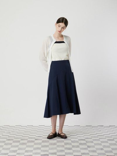 CC collect A-line Flare Skirt (C252MSD040)