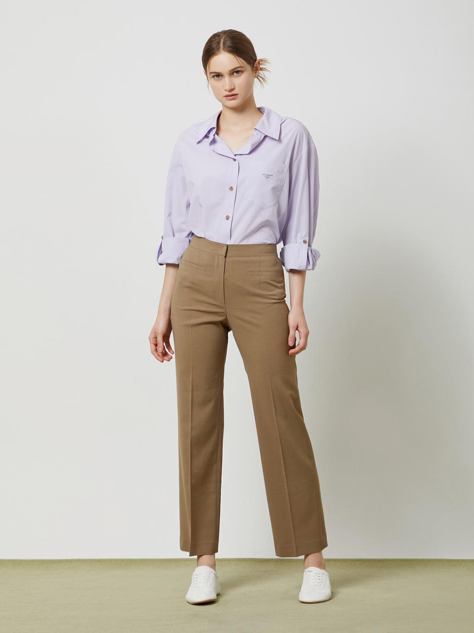CC collect Back Banding Straight Pants BE_C243MSA002