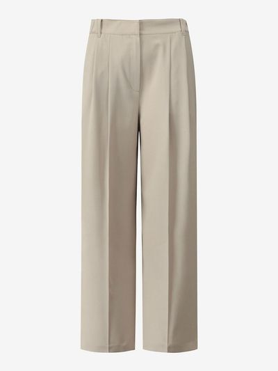 CC collect Back elastic Banding Double pleated Wide Trousers (C252MSA033) [BE]