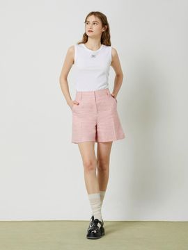 CC collect Basic Linen Shorts - Pink