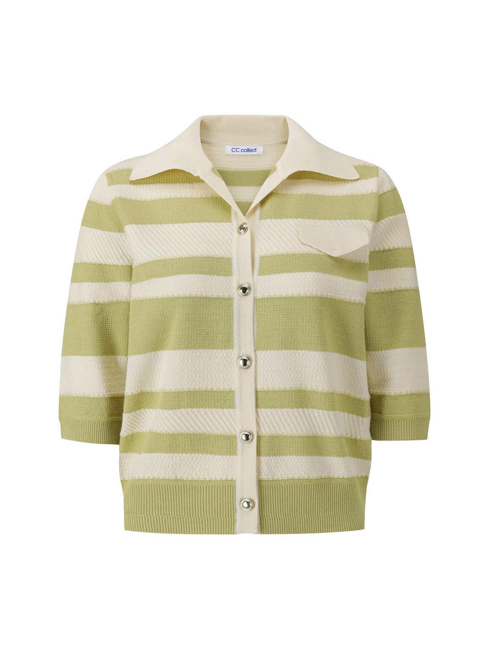 CC collect Color Coloring Collar Cardigan LN_C243KSL001
