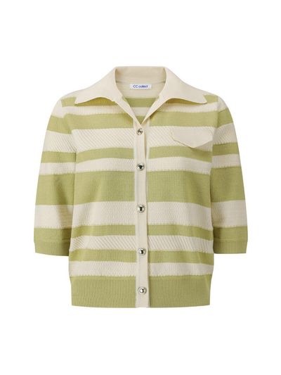 CC collect Color Coloring Collar Cardigan LN_C243KSL001