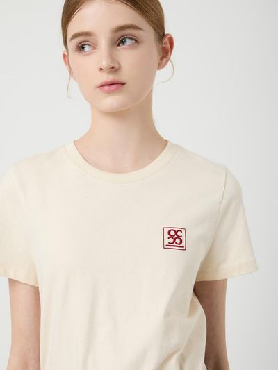 CC collect Embroidery Basic T-shirt (C252PSM331)