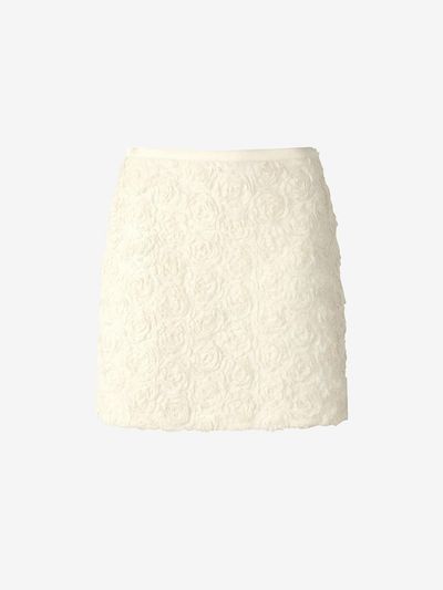 CC collect Flower A-Line Mini Skirt (C252MSD038)