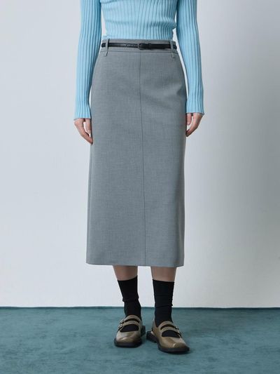 CC collect H line pencil skirt GR_C244MSD232