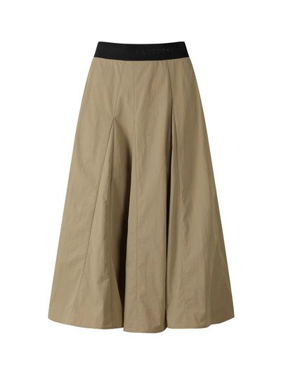 CC collect Lettering Banding Flare Skirt BE_C243MSD001
