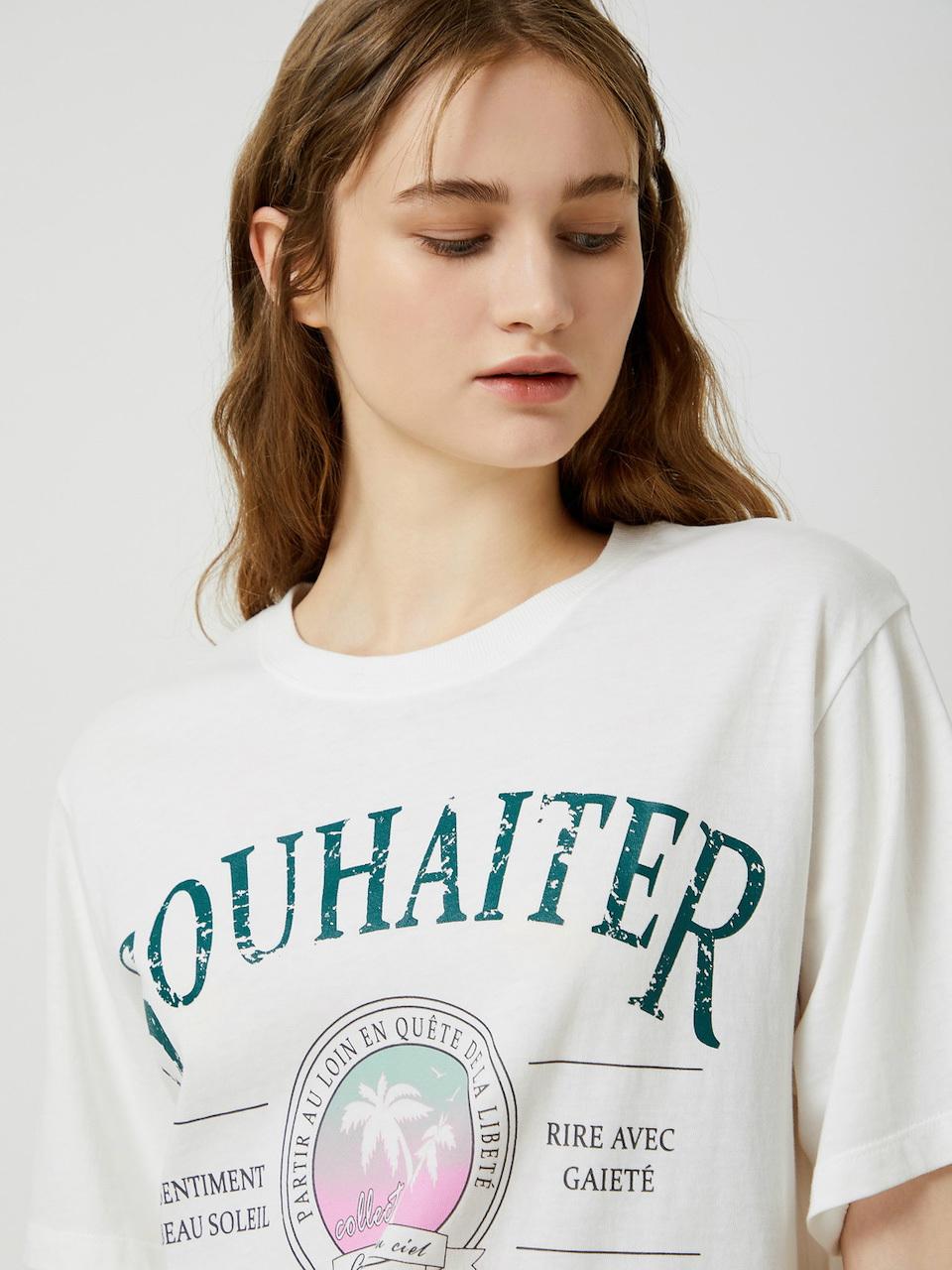 CC collect Lettering Overfit T-shirt [WH] (C252PSM134)