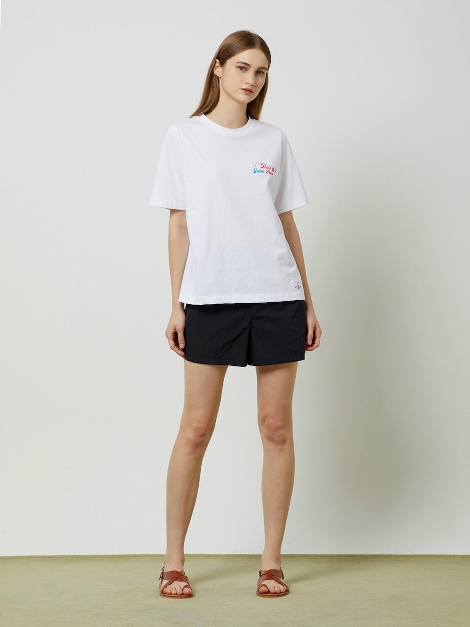 CC collect Nylon Banded Shorts - Black