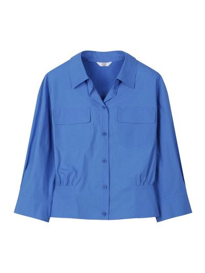 CC collect Out Pocket Blue-Type Shirt BL_C243MSC003