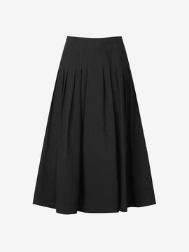 CC collect Pleated Elastic Band Skirt [BK] (C252MSD039)