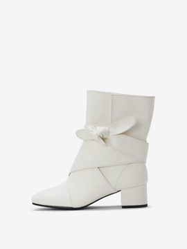 CC collect Ribbon Folding Ankle Boots (C252PHD021)