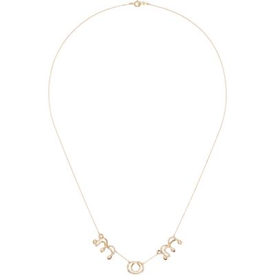 C.Chesnais C.Chesnais Alphajoaillerie 'MOM' Necklace