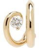 C.Chesnais C.Chesnais Serti Sculpté Single Hoop Earring - 1