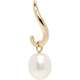 C.Chesnais C.Chesnais Wave Pearl Single Earring