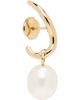 C.Chesnais C.Chesnais Wave Pearl Single Earring - 2