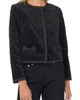 CeCe CeCe Bow Detail Collarless Jacket - 1