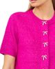 CeCe CeCe Bow Detail Short Sleeve Cardigan - 3