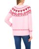 Cece CeCe Bow Fair Isle Raglan Sleeve Sweater - 2