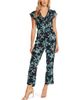 CeCe CeCe Breezy Bouquet Flutter Sleeve Jumpsuit - 1