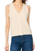 CeCe CeCe Cable Knit V-Neck Sweater Vest - 1