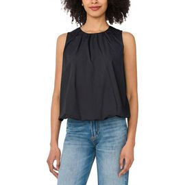 CeCe CeCe Cotton Poplin Bubble Top