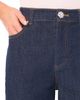 Cece CeCe Cropped Flare Bow Detail Jeans in Indigo Night - 4