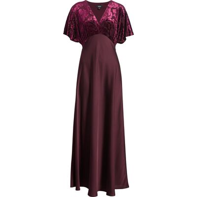CeCe CeCe Dolman Sleeve Shirred Maxi Dress