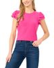 Cece CeCe Double Tiered Flutter Sleeve Top - 1