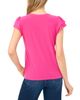 Cece CeCe Double Tiered Flutter Sleeve Top - 2