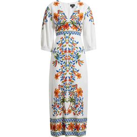 CeCe CeCe Embroidered Maxi Dress